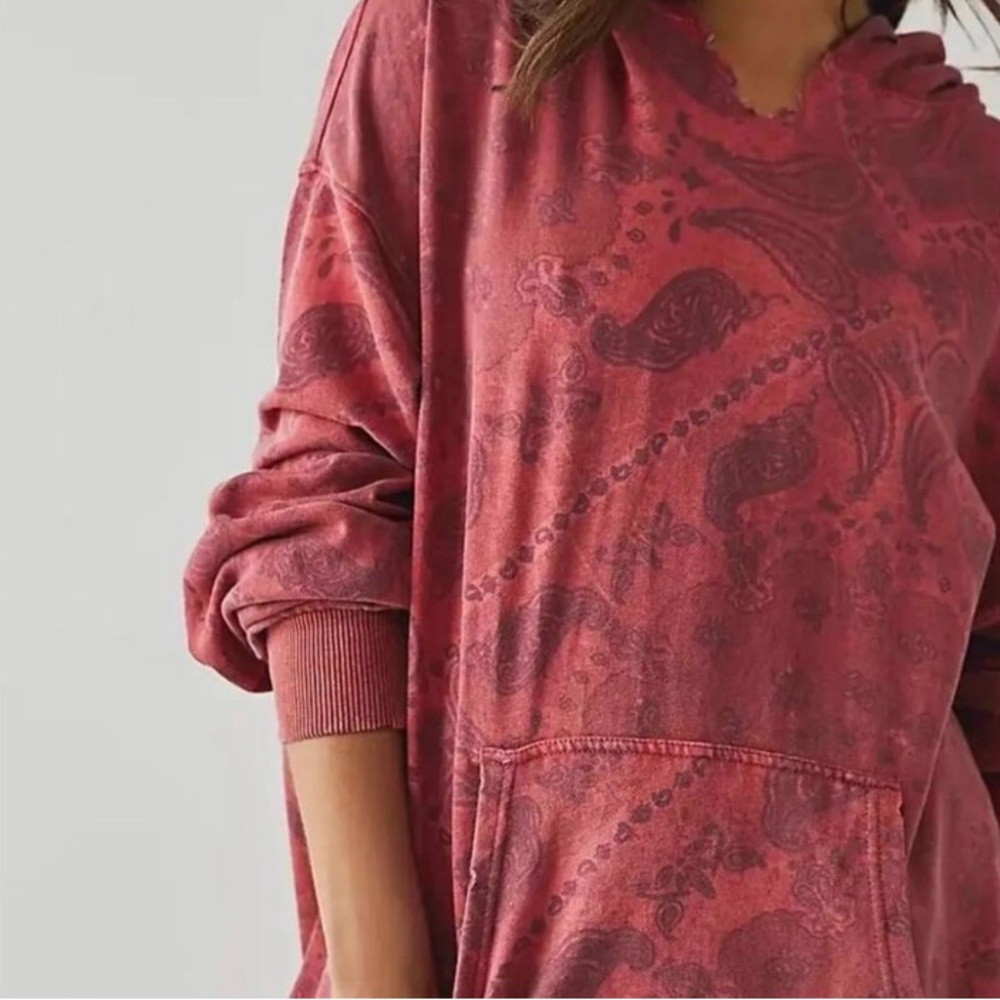 NWOT We The Free it’s a vibe  Hoodie-Red.